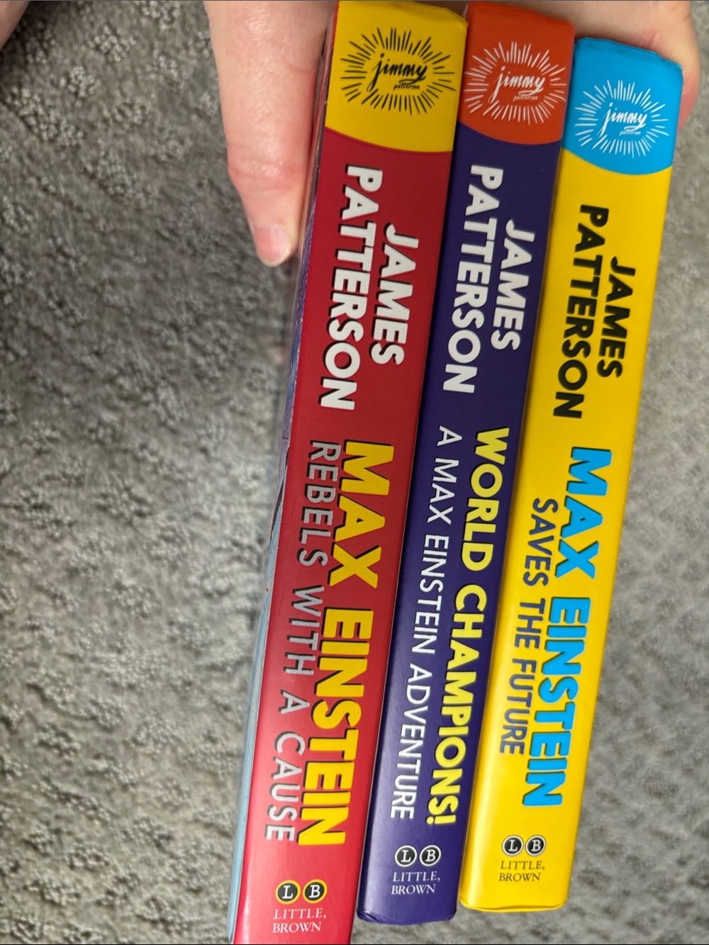 James Patterson Max Einstein hardbacks lot of 3 books